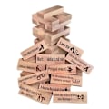 Miniatyrbild 11 av 11: Super Naughty Block Tower Game Alla hjärtans dag Dejt Kväll Staplingsblock 48 st G G4G8