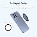 Miniatyrbild 10 av 11: Magnetisk Smartphone Selfie Vlog Spegel För iPhone 15 12 14 Max 13 Pro D5U8