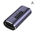 Miniatyrbild 1 av 11: 100W 40Gbps USB-C till USB-C-adapter Typ C Snabbladdningskonverter Female to Female one-size