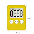 Miniatyrbild 9 av 11: fvituve Digital Kök Timer, Magnetisk Kök Timer, C yellow 1pcs