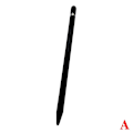 Miniatyrbild 1 av 11: UNIVERSAL CAPACITIVE SCREEN PEN DRAWING STYLUS FÖR IPAD ANDROID black One-size