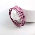 Miniatyrbild 6 av 11: Enkel liten cirkelhårrep ung flicka hög elastisk läderhå mix-colours one-size