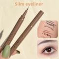Miniatyrbild 6 av 11: Långvarig Vattentät Smal Flytande Eyeliner Penna Färg Penna Svart Eyeliner Brun T5n0 Black 1pcs