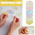 Miniatyrbild 6 av 11: NY Fidget Toy Mini Squishy Toys Mochi Ice Block Stress Ball Toy pink one-size