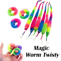 Miniatyrbild 10 av 11: Magisk Mask Twisty Larv Sjöhäst Alv Magisk Rekvisita Svängande och rörlig sjöhäst barnleksak random one-size