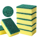 Miniatyrbild 7 av 11: WAGA Disksvamp för Kök, Dubbelsidig Skrubbsvamp, Repfri yellowA One-size