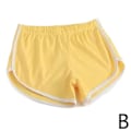 Miniatyrbild 1 av 11: Sportshorts Sommar Dam Utomhus Fritid Lös Shorts Nya Y5 Yellow S