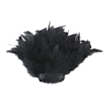 Miniatyrbild 11 av 11: Fjädermanschett Snäpp Armband Fjäder Wrap Manschett handledsskydd Armband black one-size