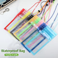 Miniatyrbild 3 av 11: Vattentät väska Transparent Dammsäker Förseglad Dykväsk Touchscre red 11x27