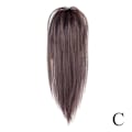 Miniatyrbild 1 av 11: Bun Hair Piece för kvinnor Klo Klämma Rak Ponytail Peruk Ny J8 dark brown 1pcs