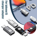 Miniatyrbild 2 av 11: 8 PIN DATA till USB C Typ C Laddningsadapter för Smart Phone iPh silver 35w