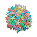 Miniatyrbild 4 av 11: Glow-in-the-Dark Stenar, 50 st små Glow-in-the-Dark Stenar Bluish green J