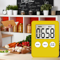 Miniatyrbild 8 av 11: fvituve Digital Kök Timer, Magnetisk Kök Timer, C yellow 1pcs