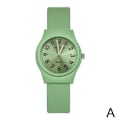 Miniatyrbild 10 av 11: Silikon Gummi Jelly Färger Armband Rainbow Klocka Barn Chil Green One size