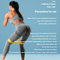Miniatyrbild 10 av 11: Hip Circles Motståndsband Glutes Höfter Ben Knäböj Elastisk Träning green 500*50*0.9MM