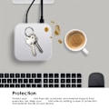Miniatyrbild 9 av 11: För 2025 Apple Mini M4 Värd Skyddande Silikonfodral Anti Fall Heltäckande transparent 1pcs