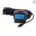 Miniatyrbild 10 av 11: 24 timmars parkeringsövervakare laddare OBD till USB adapter X0G9 kabel✨y Type C USB Straight