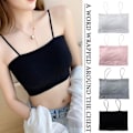 Miniatyrbild 2 av 11: Ny dam osynlig push-up bh bralette underkläder toppar underkläder black One size