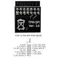Miniatyrbild 5 av 11: TPM2.0-säkerhetsmodul stöder moderkort med flera märken 20-1-stift black 20pin LPC