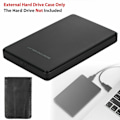 Miniatyrbild 2 av 11: 2,5'' extern 1TB ultraslim hårddisk och USB 2.0 HDD portabel black 2.5 inches USB2.4