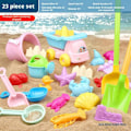 Miniatyrbild 8 av 11: 23 st Strand Barn Lek Sandleksaker Pojkar Och Flickor Gräv Sand Lek Set1 23PCS 1set