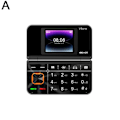 Miniatyrbild 1 av 11: V8pro Dubbelskärm Vikbar Sidoflip Funktionstelefon Stor Knapp D black 1pcs