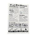 Miniatyrbild 1 av 11: Ljudpapper Bit Leksak Simulering Spelkort Tidning Dekompressionsleksak Leksak Röst Katt Husdjur W3i4 newsprint 1pcs