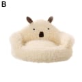Miniatyrbild 6 av 11: Nytt Cat Nest Season Warm Dog Nest Soft Plush Thickened Pad Ta bort Sofa M