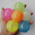 Miniatyrbild 7 av 11: 6,5 cm lysande rolig klibbig målboll anti-stress avlastningsboll random colorA 4.5cm