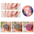 Miniatyrbild 4 av 11: 26-delad DIY-nagelkonststämpelpenna-set, konstpunkteringsverktygssats för pink01 26pcs