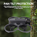 Miniatyrbild 7 av 11: Gimbal-stötfångare i aluminiumlegering för dji Avata 2 Drone Anti-Collision Protector Fast Black 1pcs