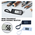 Miniatyrbild 2 av 11: Silent ABS Digital Electronic Clock Student Exam Study Library P Black One-size