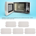 Miniatyrbild 10 av 11: Mikrovågsugn Glimmerplatta Guide Vågledare Skydd Glimmerplatta.√√ silverA One-size 5pcs