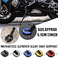 Miniatyrbild 5 av 11: Modifiering av motorcykel fotstöd i aluminiumlegering universell Ba E One-size