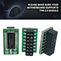 Miniatyrbild 3 av 11: TPM 2.0 Krypteringssäkerhetsmodul Fjärrkort Windows 11 Uppgraderingsmod Ny T3 For MSI 14Pin LPC One-size
