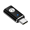 Miniatyrbild 6 av 11: 8 PIN DATA till USB C Typ C Laddningsadapter för Smart Phone iPh silver 35w