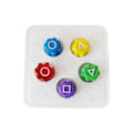 Miniatyrbild 6 av 11: Squid Game 2 Gonggi Stenar 3D-Printade Koreanska Traditionella Jack St D 1set