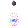 Miniatyrbild 8 av 11: 1 st Påskfönsterlampor Hängande Kanin Inomhus LED Sugkopp H egg Warm light