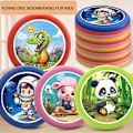 Miniatyrbild 5 av 11: Frisbee Boomerang för Barn Utomhussporter Utomhus Frisbee Kul Pink 1pcs