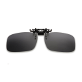 Miniatyrbild 8 av 11: Unisex solglasögon Clip On Flip Up Driving Glasses Sun Mens Wom gray One-size