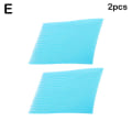 Miniatyrbild 1 av 11: 2st Hårfransar Grip Pads för ansiktssminktvättverktyg Z2A3 blue one size