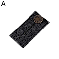 Miniatyrbild 4 av 11: Denim Knappförlängare Spänne Metall Justerbar Snabb~ black One-size