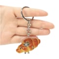 Miniatyrbild 7 av 11: Happy Banana Cat Mobiltelefonkedja Studentpresent El Gato Meme Fu D 1PC