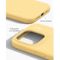 Pikkukuva 4 / 7: Silicone Case MagSafe iPhone 15 Pro Soft Lemon