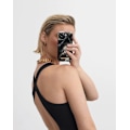 Miniatyrbild 2 av 5: Printed Case iPhone 11 Pro / XS / X Black Galaxy Marble