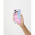 Miniatyrbild 2 av 5: Printed Case iPhone 16 Plus Pastel Marble