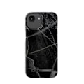 Pikkukuva 6 / 6: Printed Case MagSafe iPhone 13 / 14 / 16e Black Thunder Marble