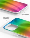 Miniatyrbillede 3 af 6: Mirror Case iPhone 11 / XR Rainbow MultiColor