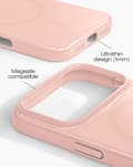Slim Case MagSafe iPhone 17 Pro Max Glossy Blush Pink Pink