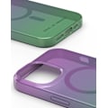 Pikkukuva 3 / 4: Clear Case MagSafe iPhone 13 / 14 / 15 / 16e Fluorite Ombre MultiColor